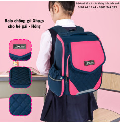 BA LÔ CHỐNG GÙ CHO BÉ GÁI XBAGS XB 3107 - SIÊU NHẸ, BỀN ĐẸP, THIẾT KẾ ĐÁNG YÊU, AN TOÀN VÀ TIỆN LỢI BA LÔ CHỐNG GÙ CHO BÉ GÁI XBAGS XB 3107 - SIÊU NHẸ, BỀN ĐẸP, THIẾT KẾ ĐÁNG YÊU, AN TOÀN VÀ TIỆN LỢI