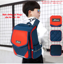 BA LÔ CHỐNG GÙ CHO BÉ TRAI XBAGS XB 3106 - THỜI TRANG, AN TOÀN, TIỆN LỢI BA LÔ CHỐNG GÙ CHO BÉ TRAI XBAGS XB 3106 - THỜI TRANG, AN TOÀN, TIỆN LỢI