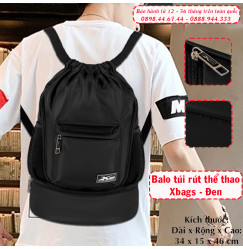 BALO RÚT THỂ THAO XBAGS WISDOM XB 6004 - PHỤ KIỆN HOÀN HẢO CHO PHONG CÁCH THỂ THAO NĂNG ĐỘNG BALO RÚT THỂ THAO XBAGS WISDOM XB 6004 - PHỤ KIỆN HOÀN HẢO CHO PHONG CÁCH THỂ THAO NĂNG ĐỘNG