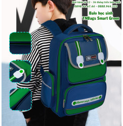 BALO HỌC SINH NAM ĐẸP TNBAGS SMART GREEN TN.B.3111 - THIẾT KẾ THÔNG MINH, PHONG CÁCH MẠNH MẼ, ĐẦY ĐỦ CÔNG NĂNG BALO HỌC SINH NAM ĐẸP TNBAGS SMART GREEN TN.B.3111 - THIẾT KẾ THÔNG MINH, PHONG CÁCH MẠNH MẼ, ĐẦY ĐỦ CÔNG NĂNG