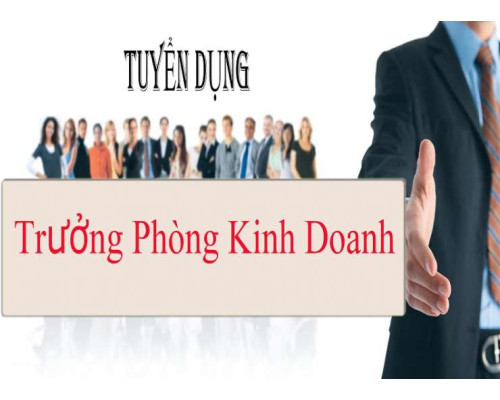 Tuyển Dụng Trưởng Phòng Kinh Doanh Bán Hàng Tuyển Dụng Trưởng Phòng Kinh Doanh Bán Hàng